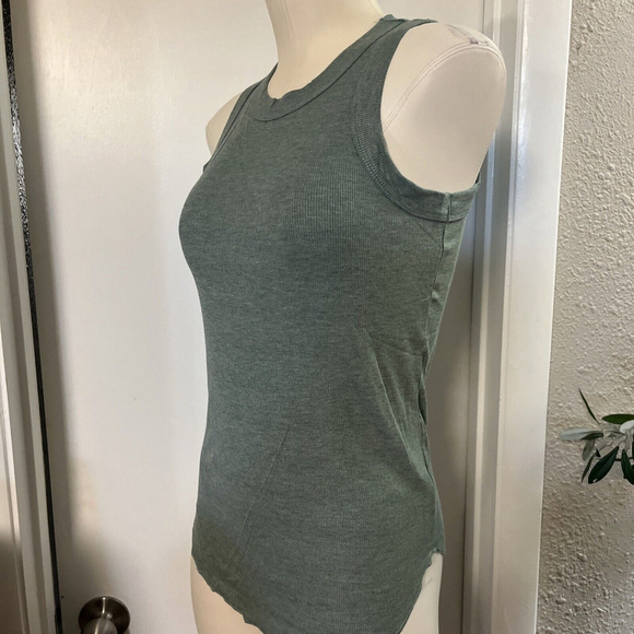 NWT Sage Green Soft Women’s Tank Medium NWT By Nostalgia - Picture 13 of 13